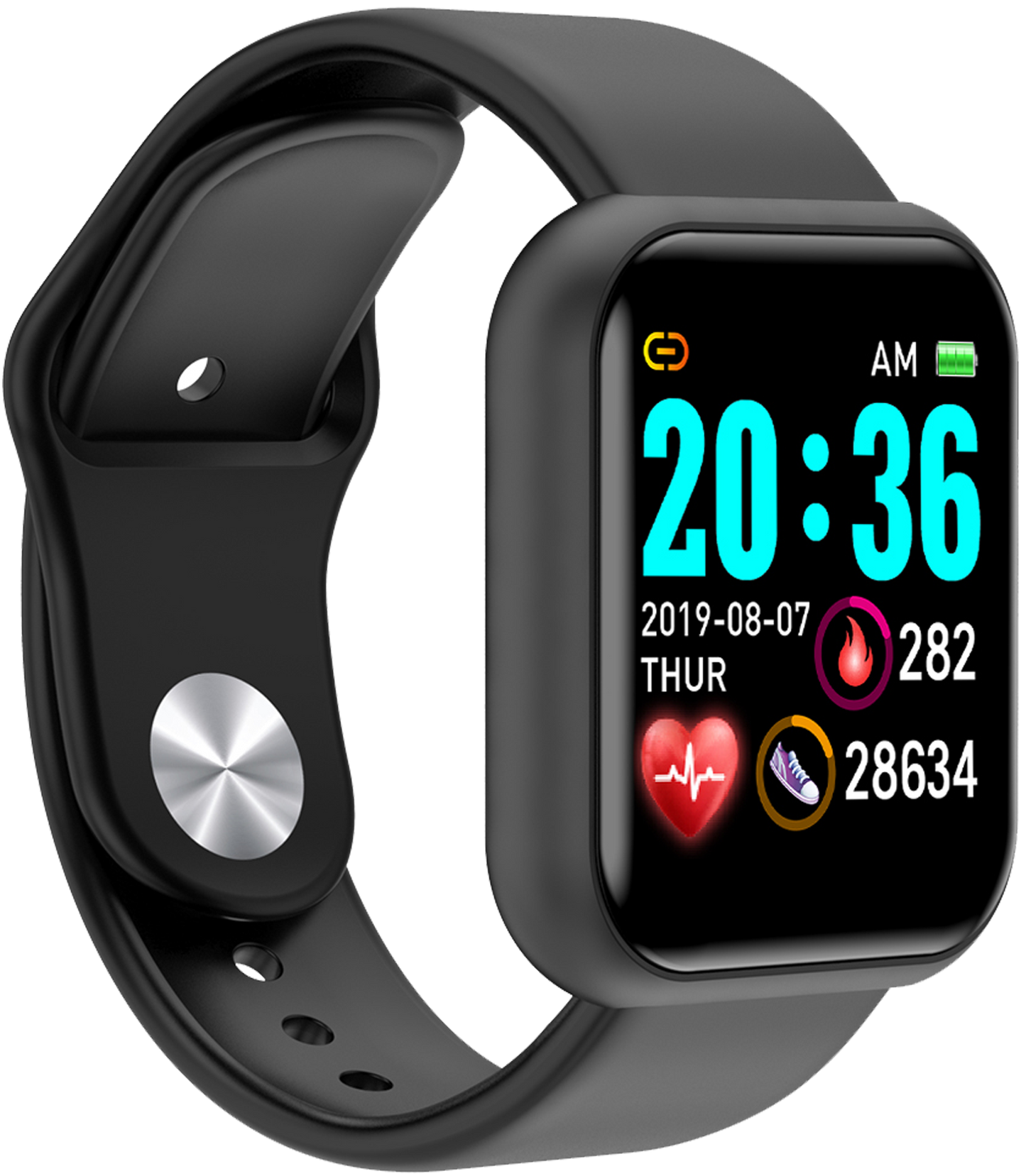 WEEPLUG SMARTFIT S NOIR – Montre Connectée Bluetooth