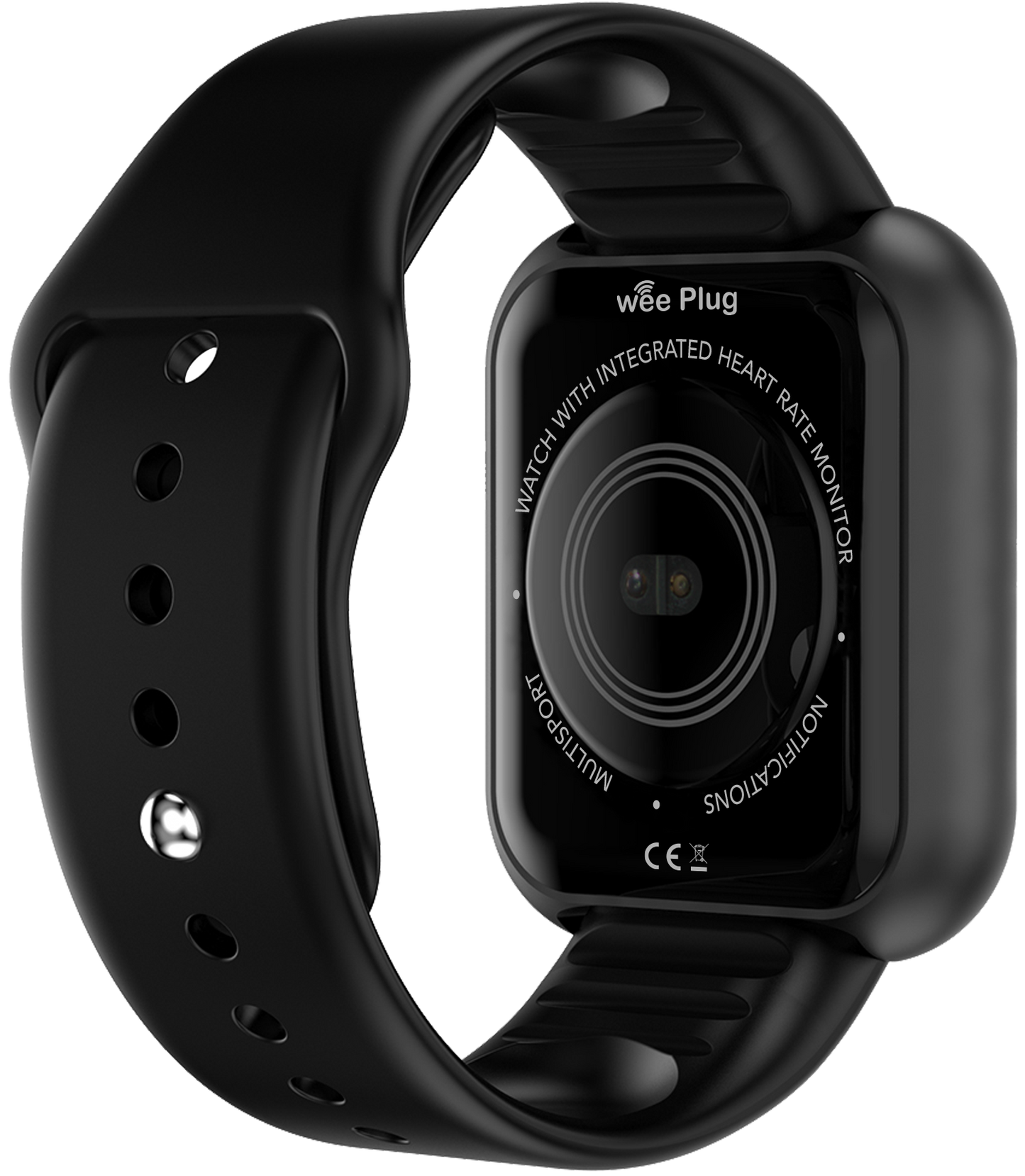WEEPLUG SMARTFIT S NOIR – Montre Connectée Bluetooth