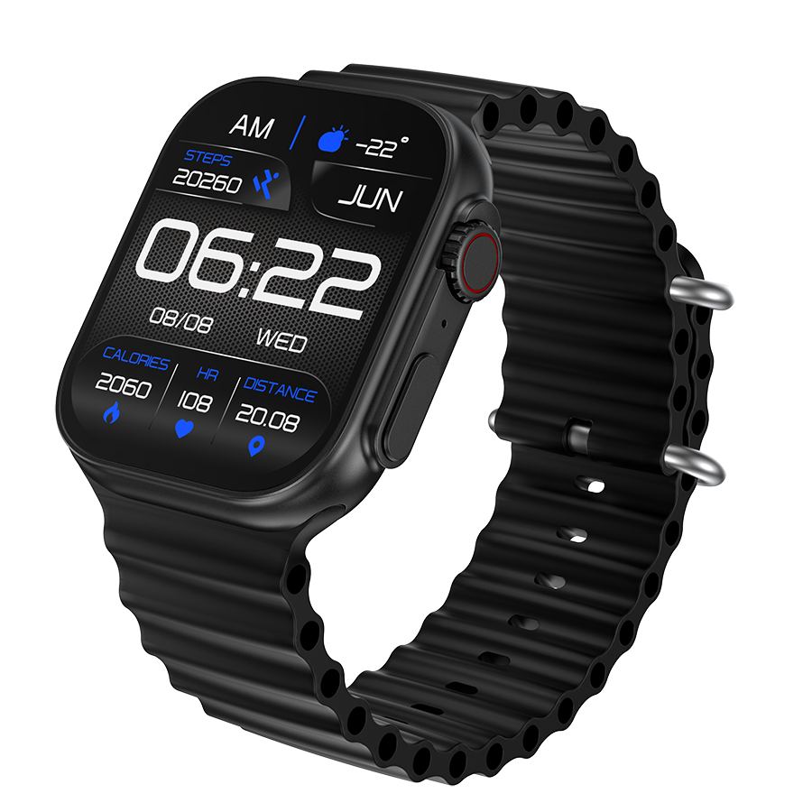 WEEPLUG SmartFit Pro – Montre Connectée Bluetooth IP67 | Suivi Santé & Sport